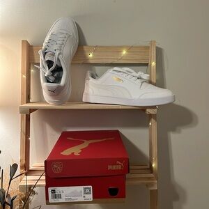 Puma Adults Shuffle White Sneaker